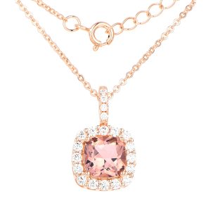 Rose plated Pendant