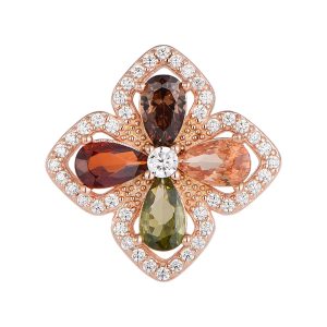 Rose plated Pendant