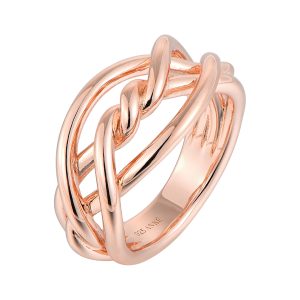 Rose plated Ring
