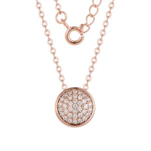 Rose plated Necklace