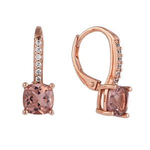Rose plated Earrings