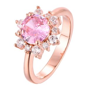 Rose plated Ring