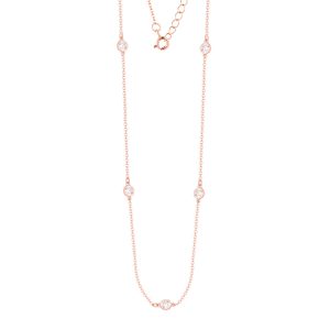 Rose plated Necklace