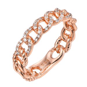 Cuban link Ring