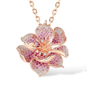 Rose flower Pendant