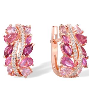 Rose plated Earrings