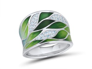 Green Leaf Ring