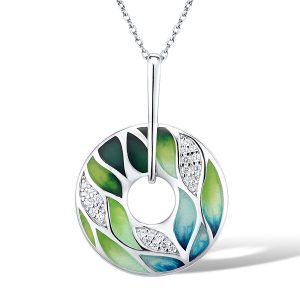Green Leaf Pendant