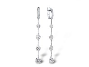 Silver Dangling Earrings