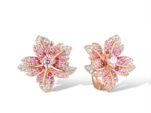 Rose flower Earrings