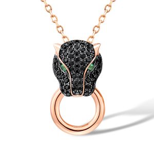 Rose plated Pendant