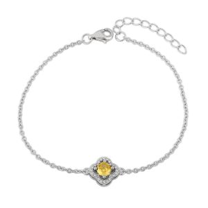 Yellow Clover Bracelet