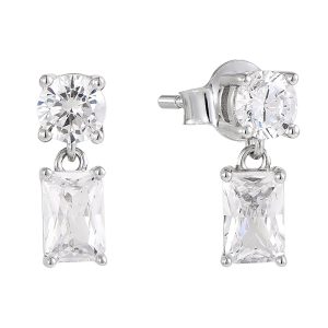 Drops CZ Earrings