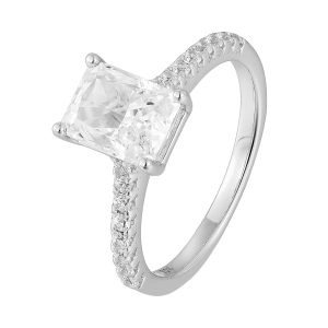 Solitaire CZ Ring