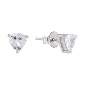 Silver CZ Studs
