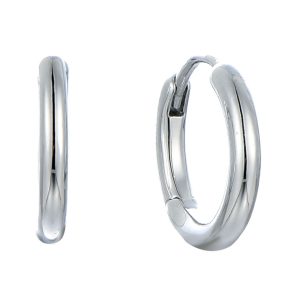 Silver Hoops