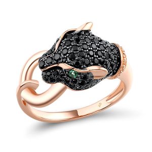 Rose plated Ring